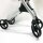 Vocic rollator foldable and light with the seat aluminum rollator light foldable rollator lightweight and foldable special, breakdown -safe ultra trip tires, removable bag, for seniors silver