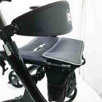 VOCIC Rollator faltbar und leicht mit Sitz Aluminium...