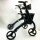 VOCIC Rollator faltbar und leicht mit Sitz Aluminium Rollator leicht klappbar Rollatoren leichtgewicht und faltbar spezial, Pannensichere ultraleise Reifen, Abnehmbare Tasche, für Senioren, Purpurblau