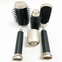 Air Styler 6 in 1, 110,000 rpm hair dryer brush, warm air brush set with thermal brush, ions hairdryer, curling iron automatically, smoothing brush, drying, smoothing, curling, giving volume.