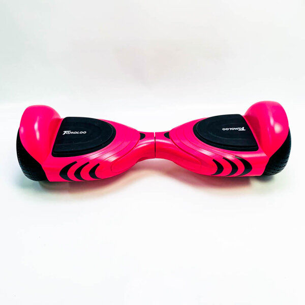 Tomoloo Q2-C Hoverboard with Bluetooth speaker and LED light, pink