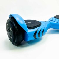 Tomoloo Q2-C Hoverboard with Bluetooth speaker and LED light, blue