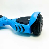 Tomoloo Q2-C Hoverboard with Bluetooth speaker and LED light, blue