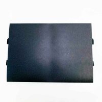 YITAHOME Schuhkartons 18er-Set, Schuh-Organizer aus Kunststoff mit transparenter Tür, faltbar und stapelbar, 35 x 24,8 x 18,5 cm, schwarze Schuhaufbewahrungsbox