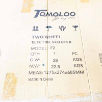 TOMOLOO F2 Elektroroller für Erwachsene