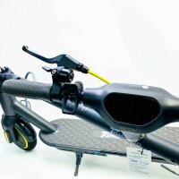 TOMOLOO L1 Pro Elektroroller für Erwachsene, Electric Scooter Faltbarer aus Luftfahrtaluminium, Max Belastung 100kg, 8,5-Zoll-Vollgummireifen, Doppeltes Bremssystem, Schwarz