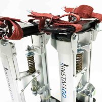 Installoo Stilts Work Stilts for Drywallers, Ceiling Builders, Painters (M, Consumer Line)