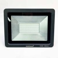 Everbeam 365nm 100W UV-LED-Schwarzlicht (ohne OVP) - Hochleistungs-LED-Lampen, IP66 wasserdicht - Ultraviolett-Flutlicht für Aquarium, Innen- oder Außenpartys, Bühne - Partyzubehör, Halloween-Dekorationen