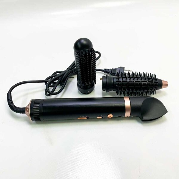 UKLISS Hot Air Brush 3 in 1, Multistyle Hair Dryer Brush Set, Automatic Curling Iron, Straightening Brush, Hair Dryer, Hair Dryer Brush Air Styler, 3 Temperatures 2 Speeds, Round Brush Hair Dryer Quick Drying