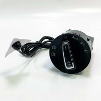 GEARZAAR Headlight Switch with Light Sensor Module for VW GOLF 4 BORA Jetta PASSAT POLO, Headlight Control Switch Automatic Light Switch Lamp Switch 1C0941531A 3BD941531