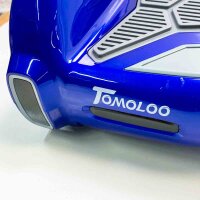 TOMOLOO K1 Hoverboard mit Bluetooth-Lautsprecher und LED-Licht, Blau