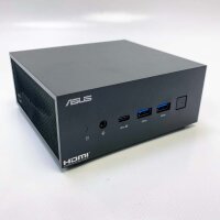 ASUS PN53 Mini Desktop PC (AMD Ryzen 5 6600H processor, integrated Radeon HD graphics, WiFi 6E, Bluetooth 5.2, DisplayPort 1.4 without operating system) black