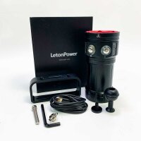 Leton Power Diving Flashlight, L15 10000 Lumens...