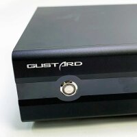 Gustard DAC-R26 Discrete R2R DAC R2R+1Bit XMOS DSD512 PCM768kHz LDAC Symmetrical K2 Clock Decoder with Remote Control (Black)