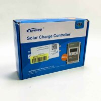 EPEVER 30A MPPT Solarladeregler Solarmodul Solarpanel TracerAN Serie mit 12 V/24 V DC automatisch identifizieren von System Spannung (30 A)