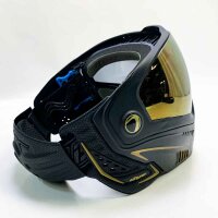 Dye I5 Paintball Mask Onyx Black/Gold V2.0 to protect the face