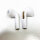 Sudio N2 Snow White - True Wireless Bluetooth Open-Ear Earbuds, multipoint connection, integrated microphone for calls, 30 hour battery with charging case, IPX4 waterproof, USB-C & wireless charging