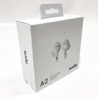 Sudio A2 Wireless Bluetooth earphones with ANC, microphone, water-repellent, 30h battery, WHITE
