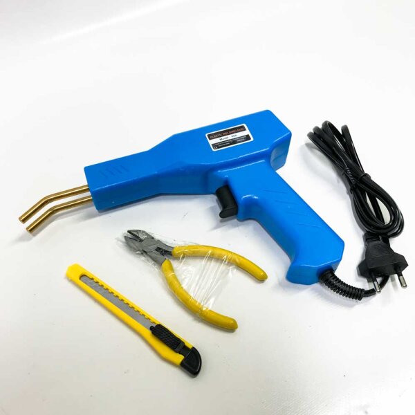 50W plastic welding machine, car bumper crack repair kit, 800 pieces hot stapler plastic welding machine, welding repair machine for car bumper/car parts/kayak/canoe