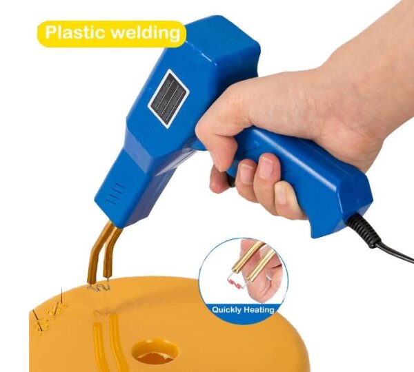 50W Plastic Welding Machine 800 Pcs Hot Staplers Car Bumper Crack Repair Kit for Car Bumper Auto Parts Kayak Canoe