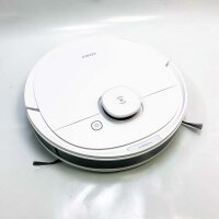 ECOVACS DEEBOT N8+, DLN26, (ARTIKEL HAT VERSCHIEDENE ARTEN VON GEBRAUCHSSPUREN) Saugroboter mit Wischfunktion 2300Pa (2,5L Absaugstation, dToF Lasernavigation, Teppicherkennung, Raumreinigungsplan, Kartierung mehrerer Etagen) für Tierhaare Teppich Hartbod