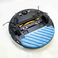 ECOVACS DEEBOT N8+, DLN26, (ARTIKEL HAT VERSCHIEDENE ARTEN VON GEBRAUCHSSPUREN) Saugroboter mit Wischfunktion 2300Pa (2,5L Absaugstation, dToF Lasernavigation, Teppicherkennung, Raumreinigungsplan, Kartierung mehrerer Etagen) für Tierhaare Teppich Hartbod