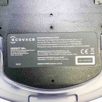 ECOVACS DEEBOT N8+, DLN26, (ARTIKEL HAT VERSCHIEDENE ARTEN VON GEBRAUCHSSPUREN) Saugroboter mit Wischfunktion 2300Pa (2,5L Absaugstation, dToF Lasernavigation, Teppicherkennung, Raumreinigungsplan, Kartierung mehrerer Etagen) für Tierhaare Teppich Hartbod