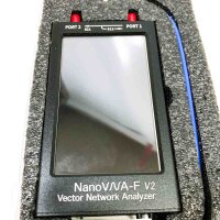 AURSINC NanoVNA-F V2 Vektor-Netzwerkanalysator 50 kHz–3 GHz HF VHF UHF VNA 4,3 Zoll Antennenanalysator – Messung von S-Parametern, Spannungs-Stehwellenverhältnis, Phase, Verzögerung, Smith-Diagramm