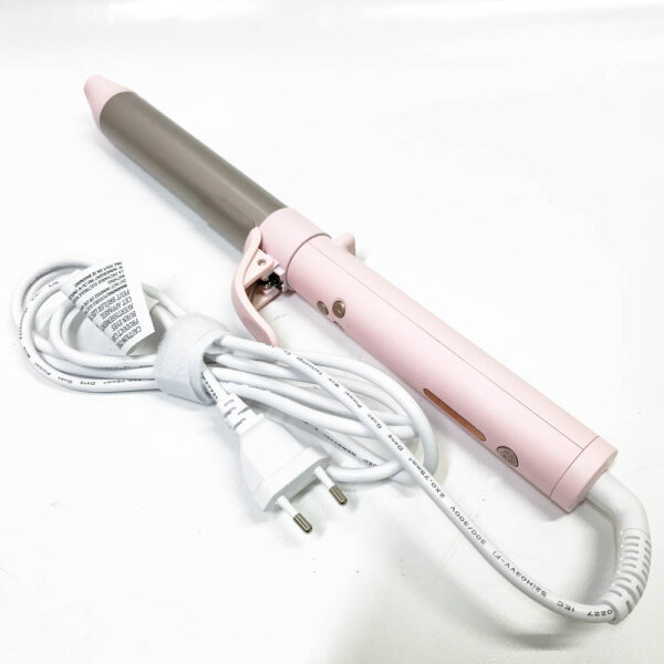 360° Rotating Curling Iron Automatic, 32MM Automatic Curling Iron, [Nano Titanium Coating] Curling Iron Large Curls, Hair Curler with 5 Temperatures 120-230℃, Curling Iron for Hair Styling