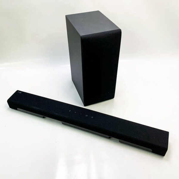 LG DS40Q 2.1 Soundbar (without original packaging, without cable), 300W, with wireless subwoofer (HDMI, Bluetooth), black