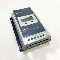 EPEVER® 20A Tracer AN Series MPPT Solar Charge Controller with 12V/24V DC that automatically detects system voltage, for 100V solar panels up to 130W/260W (20A)
