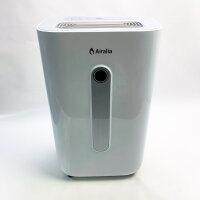 Airalia AIR-DH20 20L dehumidifier, removable 6.5 liter tank and continuous drain, 24 hour timer, dries clothes, eliminates moisture from large rooms of 40 m²