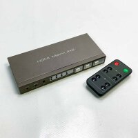 HDMI-Matrix-Switch 4X2 4K60Hz...