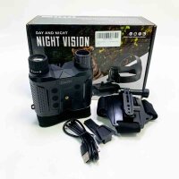 Dsoon night vision device hunting, night vision binoculars with 2.7 TFT screen, digital night vision device helmet with Type-C connection and 400m night vision distance, recording 12MP photos and 1080P videos