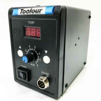 Hot air rework station Toolour soldering station with 100-500°C hot air gun temperature and air speed control desoldering station tool