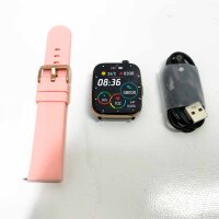 Radiant - Golden Gate-Kollektion - Smartwatch mit Pulsmesser, Blutdruckmessgerät, Schlafmonitor und digitaler Aktivitätsarmbandfunktion. Für Männer und Frauen. Kompatibel mit Android iOS.