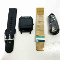 Radiant - Queensboro-Kollektion - Smartwatch, Smartwatch mit Pulsmesser, Blutdruckmessgerät, Schlafmonitor und Digital-Aktivitätsarmbandfunktion. Für Männer und Frauen. Kompatibel mit Android iOS.