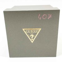 Guess 43x51MM watch with crystal accent