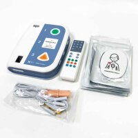 AED trainer with remote control, first aid teaching...