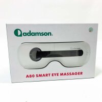 Adamson A80 Eye Massager NEW 2024 - Bluetooth Music with Battery - 4 modes to reduce eye aging, dark circles, puffy and dry eyes, migraines and improve sleep
