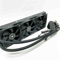 Thermalright Frozen Prism 360 Black AIO Water Cooler, Liquid CPU Cooler, 3×120mm PWM Fan Water Cooling System, 1850RPM High Speed, Compatible with AMD/AM4/AM5&Intel LGA115X/1200/2011/1700