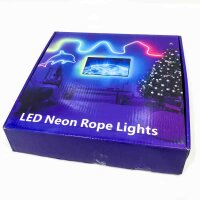 segrass 15m Neon Led strip，APP Steuerung,mit Fernbedienung, IP65 wasserdichte flexible Neon LED Streifen, 24V Rgb LED band Neon Seil Lampe, anwendbar auf Schlafzimmer, Raum und Außendekoration