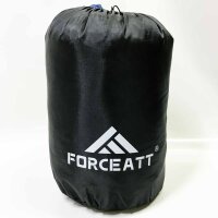 Forceatt Schlafsack, -8 °C–15 °C, 4-Jahreszeiten-Schlafsack aus Flanell für Erwachsene, Winterschlafsack, wasserabweisend, leicht und warm, ideal für Rucksackreisen, drinnen und draußen.