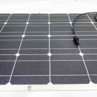 Renogy Extremely Flexible Monocrystalline Solar Panel 100W 12V ETFE Coating Ultra Light Ultra Thin Arc Up to 248 Degrees for Motorhomes, Caravans, Boats, Roofs