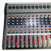 Weymic CK Pro Professionelles Audio-Mischpult für die Aufnahme von DJ-Bühnen-Karaoke-Musikanwendungen mit USB-BT-Eingang (CK-16-Kanal)