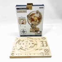 ROKR Luminous Globe Model Kits, 3D Wooden Puzzle Adults,...