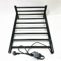 QL Electric towel rail with timer, wall-mounted towel...