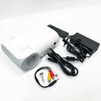Beamer Bluetooth - YOTON 5G WiFi Mini Beamer Full HD WLAN, Native 1080P Projektor mit HDMI/AV/USB-Eingängen für Spielkonsole/Smartphone/PC/Laptop