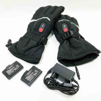 BARCHI Heated Gloves Men Women, Electric Heated Gloves, Rechargeable Winter Hand Warmers, Suitable for Skiing, Riding, Hunting, Running, etc. Size M