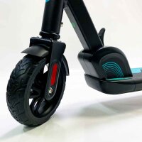 SmooSat E9 electric scooter for children aged 8-12, 21.6 volts, 10 MPH, range up to 5 kilometers, foldable electric scooter, black